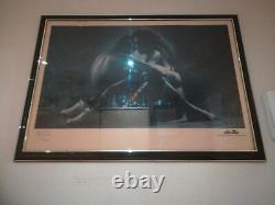 Large Vintage Signed Limited Edition Framed Ellesse 1991 Advertising 106 x 77 cm