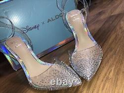 Limited Edition Aldo Disney Collection, Cinderella Glass Slipper Heels UK 5