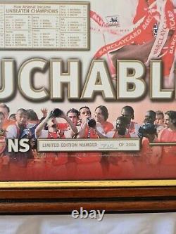 Limited Edition Arsenal Untouchable Picture 710 of 2004