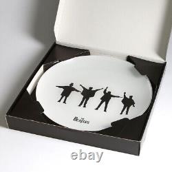 Limited Edition Authorised Glass'The Beatles' Plate by Nybro Help (433/500)