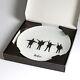 Limited Edition Authorised Glass'the Beatles' Plate By Nybro Help (433/500)