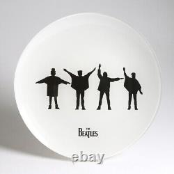 Limited Edition Authorised Glass'The Beatles' Plate by Nybro Help (433/500)