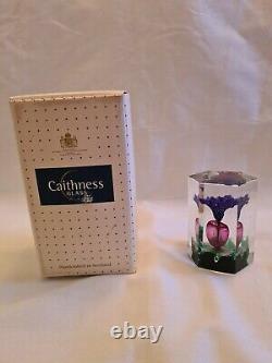 Limited Edition Caithness Amazonia Paperweight 1997 30/50 In Box