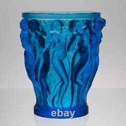 Limited Edition Coloured Glass Vase entitled Bacchantes Vase by Lalique