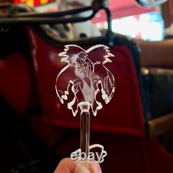 Limited Edition Cruella Glass Key, by Arribas in a box