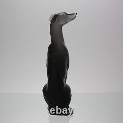 Limited Edition Crystal Glass Sculpture Greyhound by Lalique