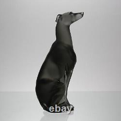 Limited Edition Crystal Glass Sculpture Greyhound by Lalique