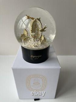 Limited Edition Diptyque Christmas Presents Snow Globe Lucky Cat Theme