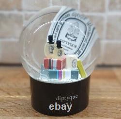 Limited Edition Diptyque Christmas Presents Snow Globe Rare