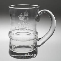 Limited Edition Edward VIII Coronation Glass Tankard c1937