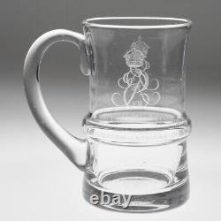 Limited Edition Edward VIII Coronation Glass Tankard c1937