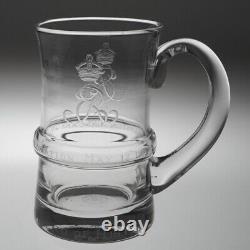 Limited Edition Edward VIII Coronation Glass Tankard c1937