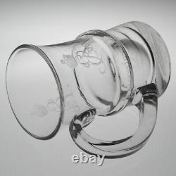 Limited Edition Edward VIII Coronation Glass Tankard c1937