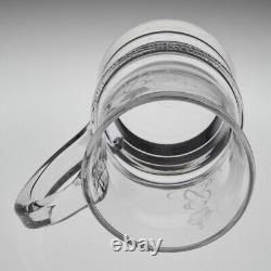 Limited Edition Edward VIII Coronation Glass Tankard c1937