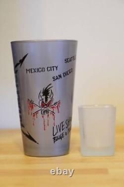 Limited Edition Glass Metallica Etched LS