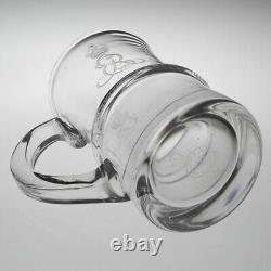 Limited Edition Glass Tankard Edward VIII The King That Never Was c1937