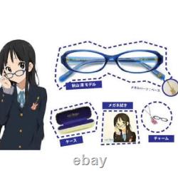 Limited Edition K On Zoff Collaboration Glasses (Mio Akiyama) No Price Re