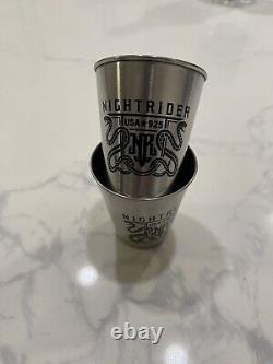 Limited Edition Nightrider Jewelry Shot Glasses And Koosie Set, Unused