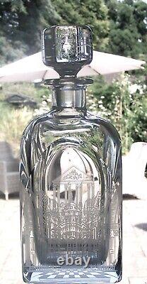 Limited Edition ORREFORS St Pauls Decanter for Charles & Diana Wedding No 7/500