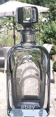 Limited Edition ORREFORS St Pauls Decanter for Charles & Diana Wedding No 7/500