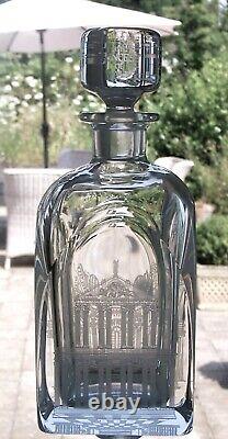 Limited Edition ORREFORS St Pauls Decanter for Charles & Diana Wedding No 7/500