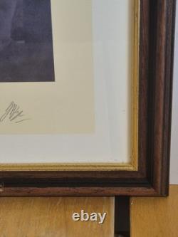 Limited Edition Print SPEEDBIRD by Simon Attack Signed By 6 Captains Framed