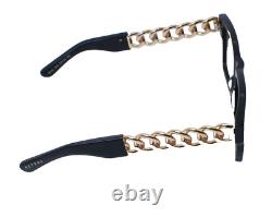 Limited Edition Retina Bane Black Chain Arm Glasses 18K Gold P Limited 100