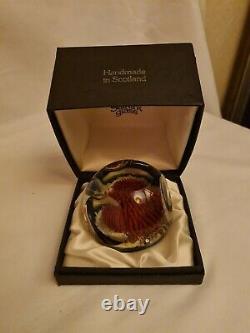 Limited Edition Selkirk'Rockpool' Paperweight 1989 72/500 Boxed