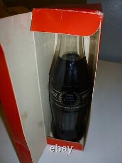 Limited Edition very rare Coca Cola Commemorative Glass Silver Jubilee 1977