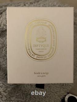 Limited edition Diptyque Lucky Charms Christmas Snow globe In Box
