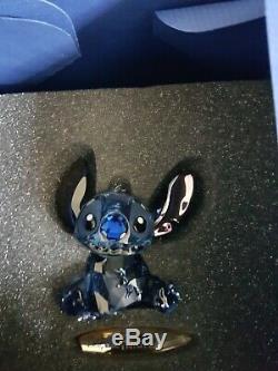 Limited edition Disney swarovski stitch mint condition complete foam and sleeve