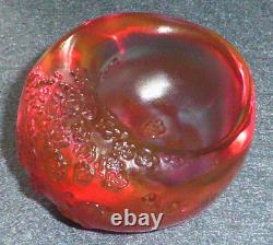 Liuligongfang Signed 2007 Limited Edition Taiwanese/Chinese Art Glass Bowl