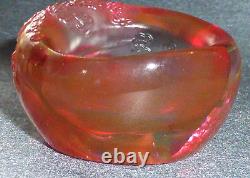 Liuligongfang Signed 2007 Limited Edition Taiwanese/Chinese Art Glass Bowl