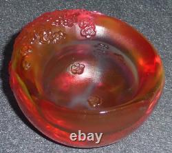 Liuligongfang Signed 2007 Limited Edition Taiwanese/Chinese Art Glass Bowl