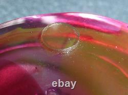 Liuligongfang Signed 2007 Limited Edition Taiwanese/Chinese Art Glass Bowl