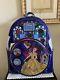 Loungefly Beauty And The Beast Stained Glass Backpack Limited Edition Nwt