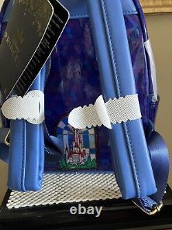 Loungefly Beauty and The Beast Stained Glass Backpack Limited Edition NWT