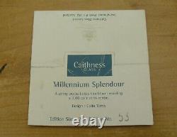 Ltd Ed Caithness Millennium Splendour Paperweight(53/75) Colin Terris 3