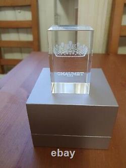 Ltd Edition Chaumet laser engraved Glass decoration /commemorative (pre-owned)