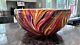 Missoni For Target 2011 Large Limited Edition Handblown Art Glass Serving Bowl
