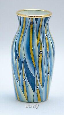 MOORCROFT ENAMEL Fish Shoal Limited Edition 29/250 By Emma Bossons