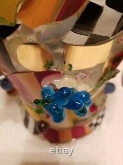 Mackenzie Childs HURRICAN GLASS SHARDS SHADE RARE! 1991