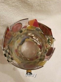 Mackenzie Childs HURRICAN GLASS SHARDS SHADE RARE! 1991