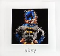 Marcus Harvey Limited Edition Glass Painting Print Batman 1 of 6 YBA