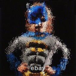 Marcus Harvey Limited Edition Glass Painting Print Batman 1 of 6 YBA