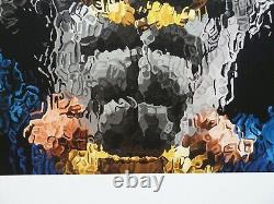 Marcus Harvey Limited Edition Glass Painting Print Batman 1 of 6 YBA