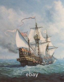 Maritime Limited Edition Oil Painting Print by Thomas J. Burnell (1989)