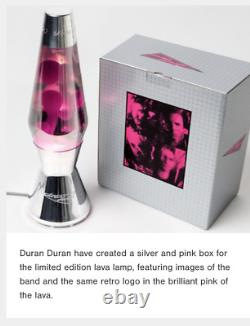 Mathmos Duran Duran 60th Anniversary Astro Lava Lamp Limited Edition 600. No 468