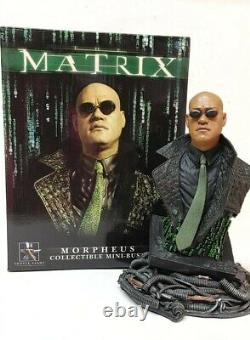 Matrix Morpheus Limited Edition Mini Bust 6.5 By Gentle Giant NEW Open Box