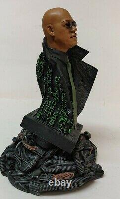 Matrix Morpheus Limited Edition Mini Bust 6.5 By Gentle Giant NEW Open Box